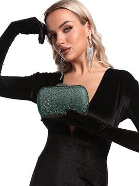 Mini Rhinestone Clutch Purse | Crystal Evening Bag